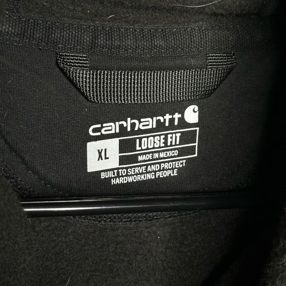 Carhartt Graphic Hoodie Black Size XL - Picture 5 of 5